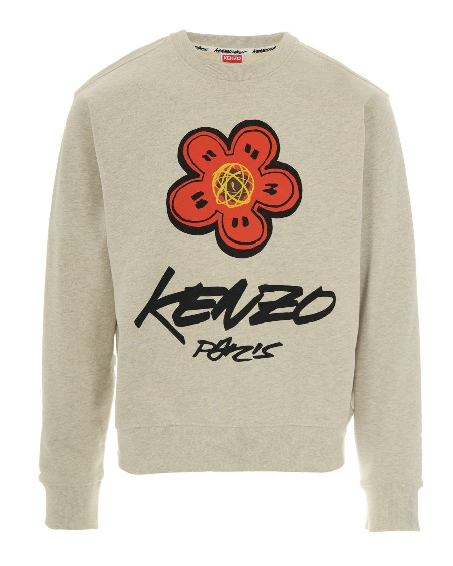 Kenzo X Futura 2000 Sweatshirt In Gray
