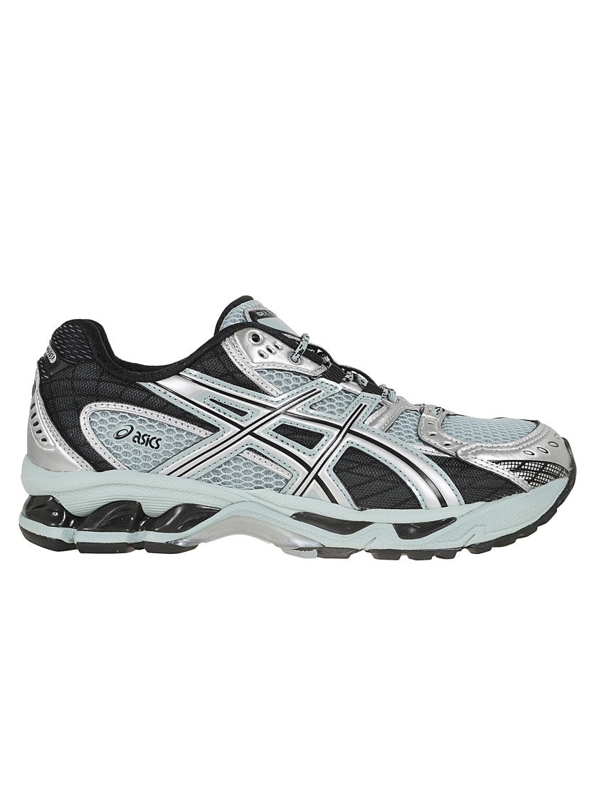 Asics Grey Mesh Panelled Sneakers