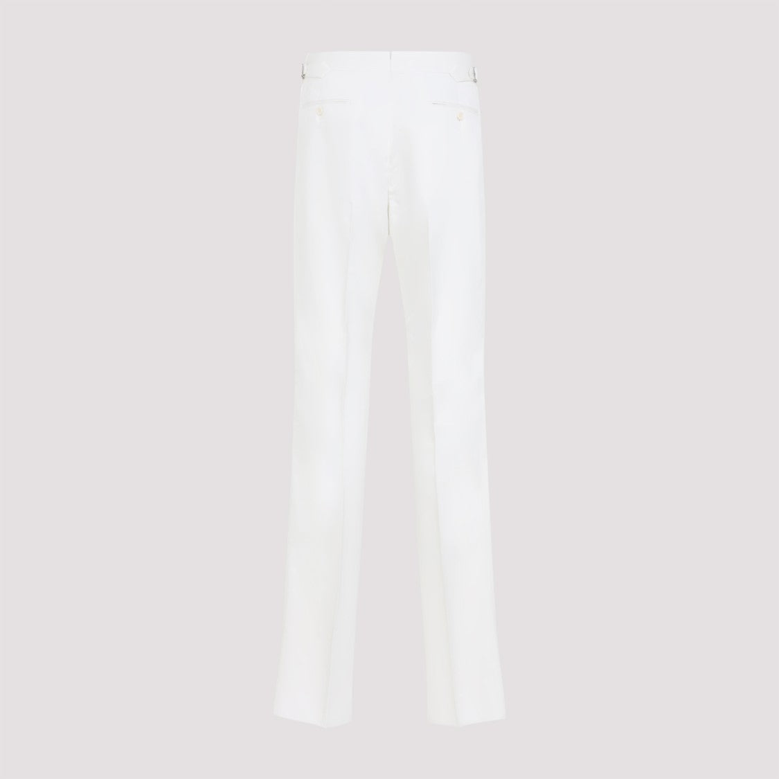 Ralph Lauren X Purple Label Cream White Silk Pants