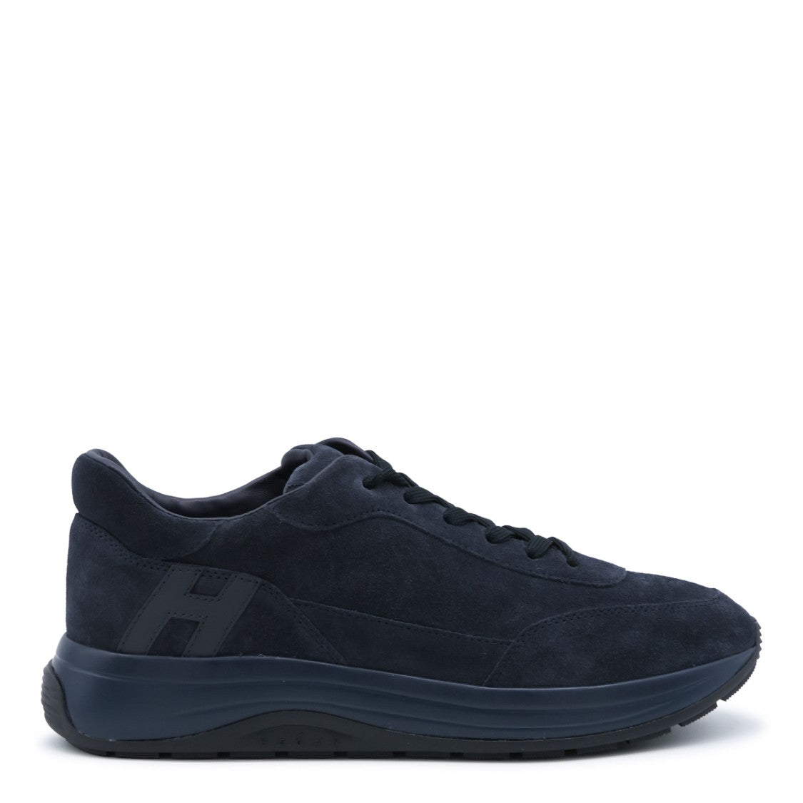 Hogan Low-Top Suede Sneakers With Textured Sole And Subtle Detailing