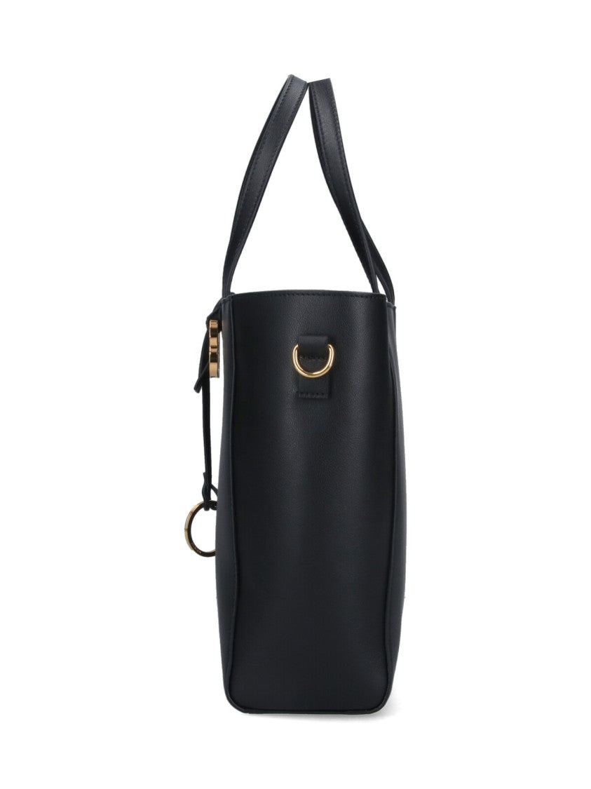 Balenciaga Small 'Hourglass' Tote Bag – Black