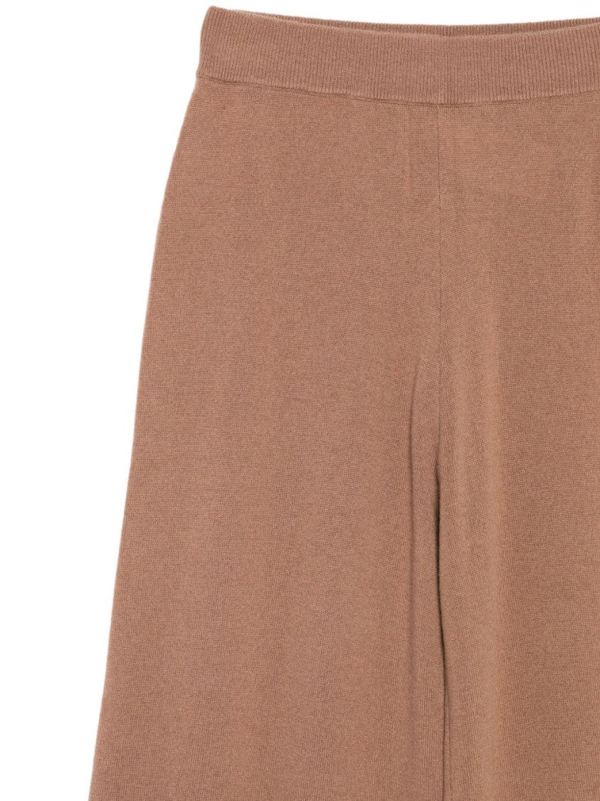 Liu Jo Wide-Leg Brown Trousers With High Waist
