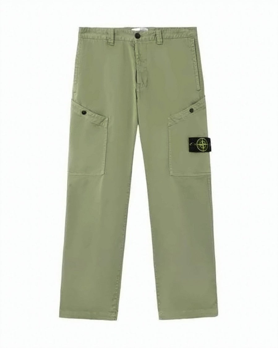 Stone Island Relaxed-Fit Straight Leg Pants