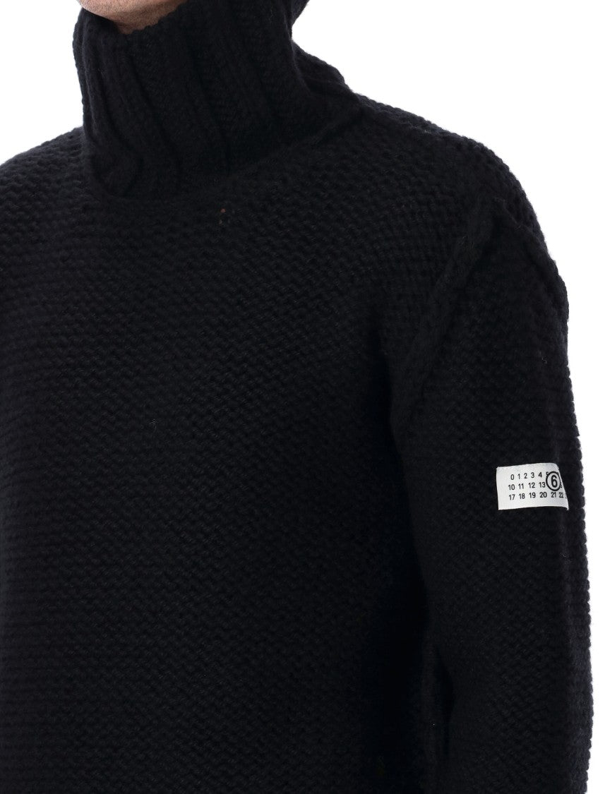Mm6 By Maison Margiela High Neck Sweater