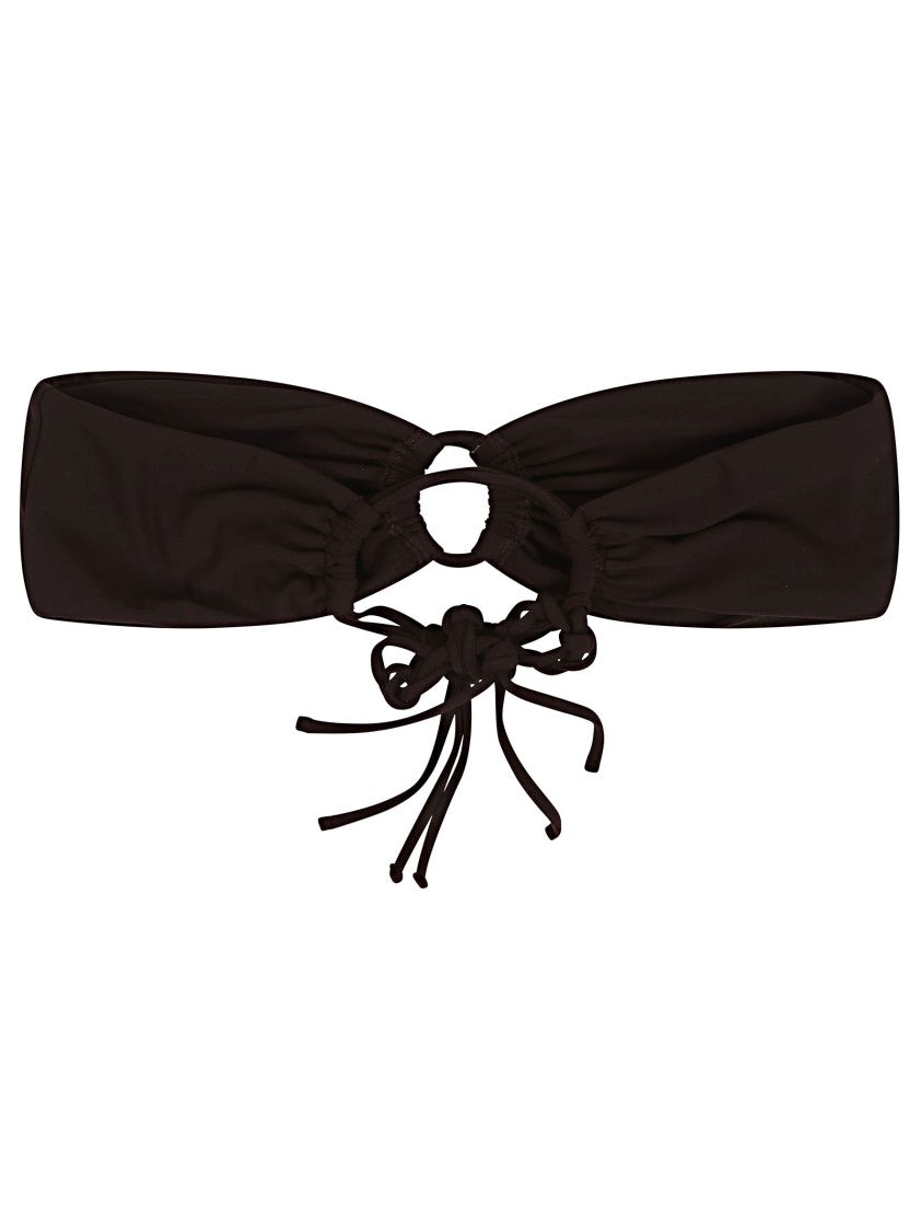 Jil Sander Bandeau Bikini With Central Cut-Out Detail