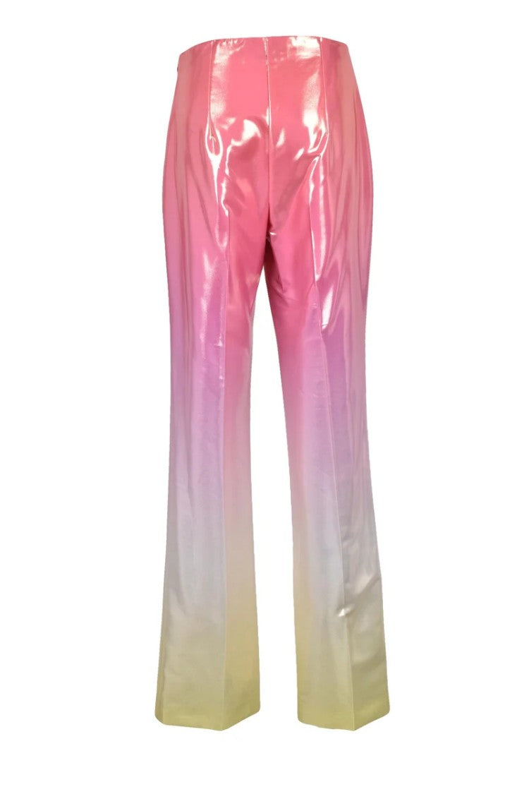 Patrizia Pepe Pants Stretch - Yellow/Pink
