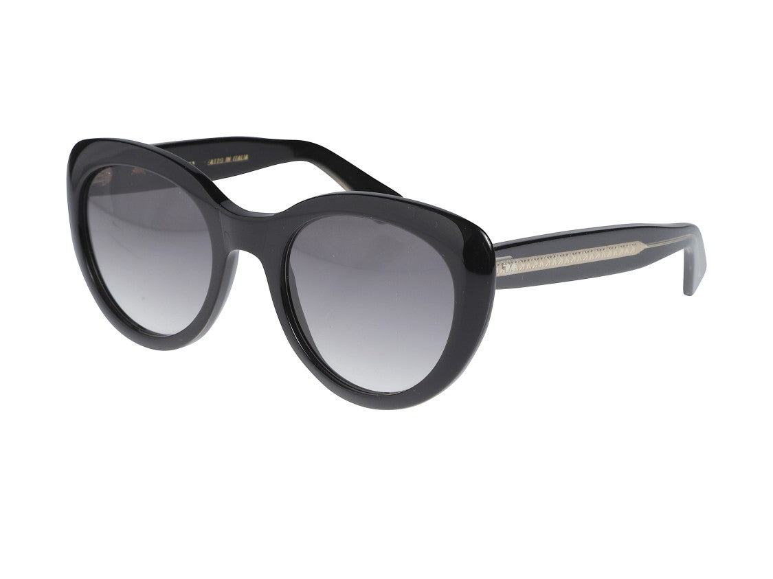 Kador Sophia Gold Oversized Cat-Eye Sunglasses