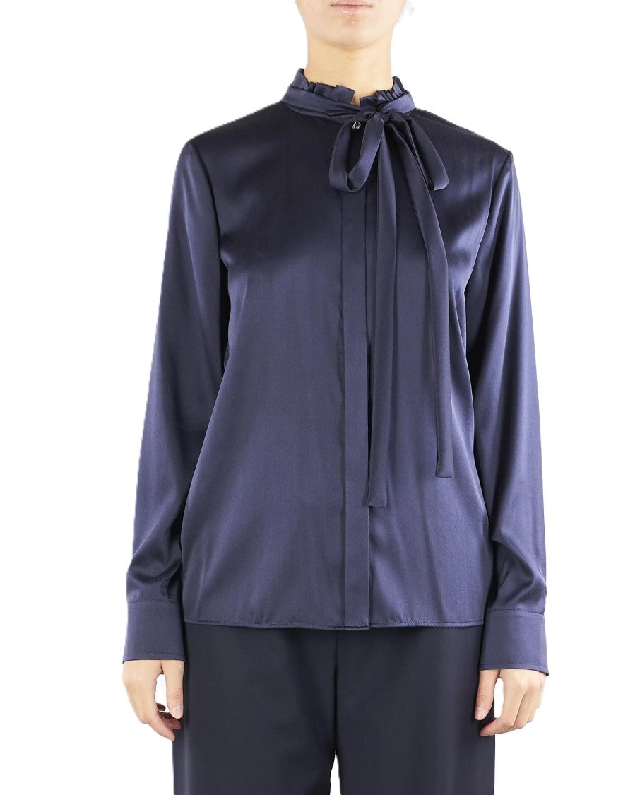 Max Mara Ruffled Neckline Blouse