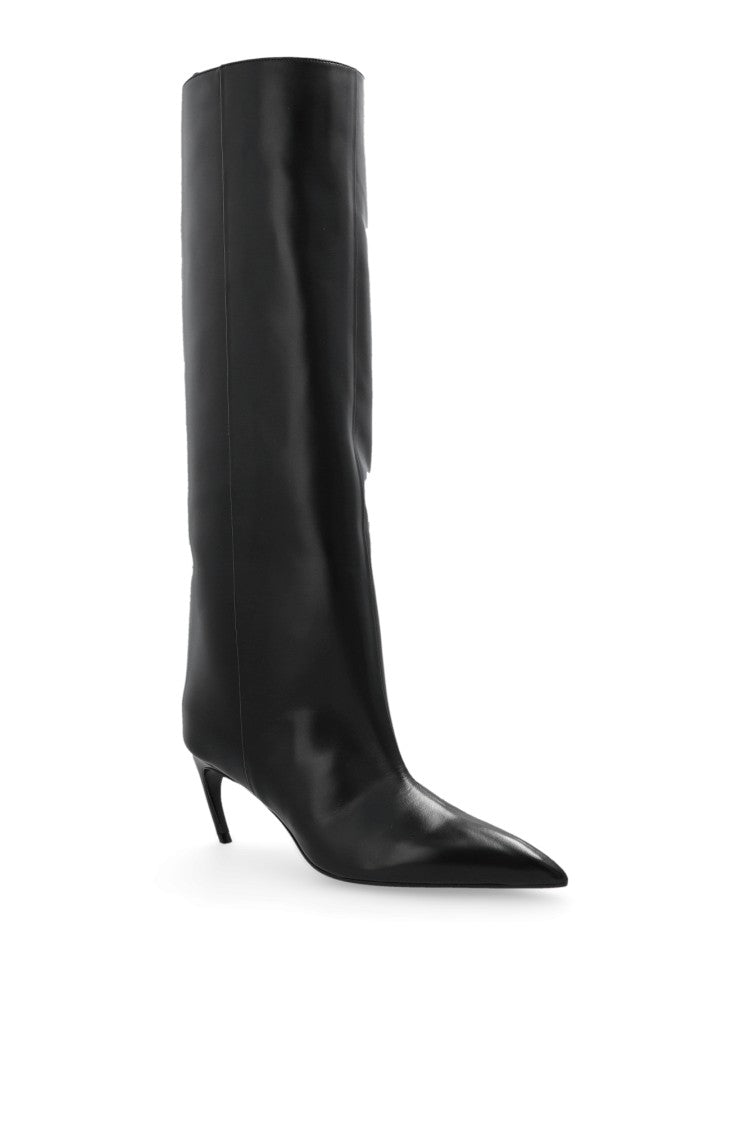 The Attico `Lea` Leather Boots