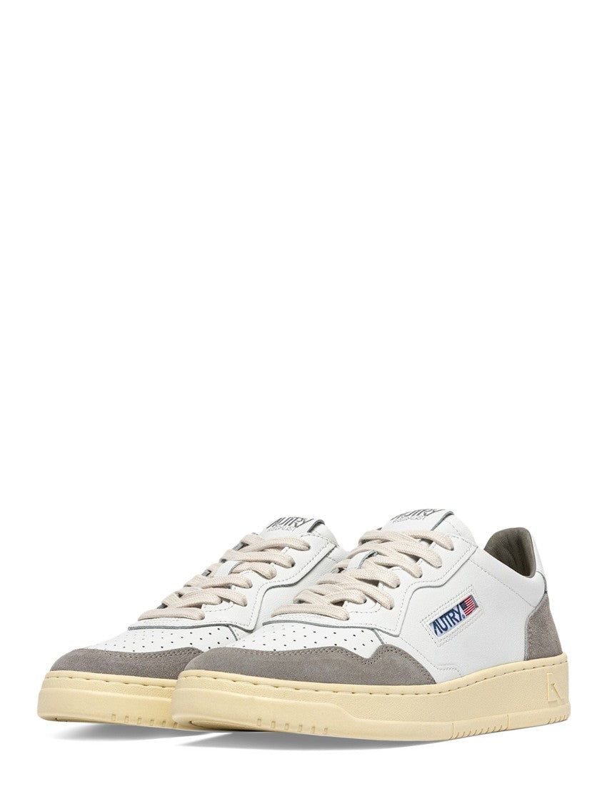 Autry Low-Top Sneakers With Soft Leather And Suede Accents