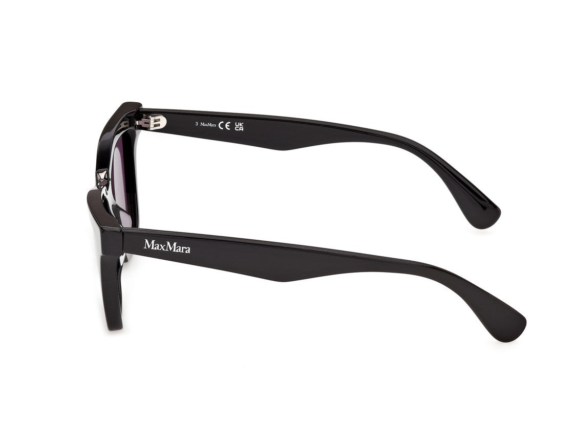Max Mara Mm0212 Glossy Finish Oversized Square Sunglasses