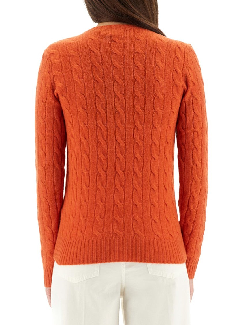 Polo Ralph Lauren Cable-Knit Sweater With Classic Pattern
