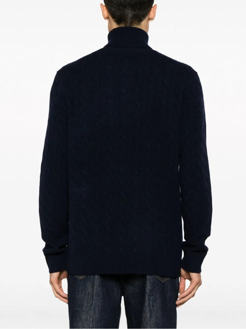 Polo Ralph Lauren High Turtleneck Cable Knit Pullover