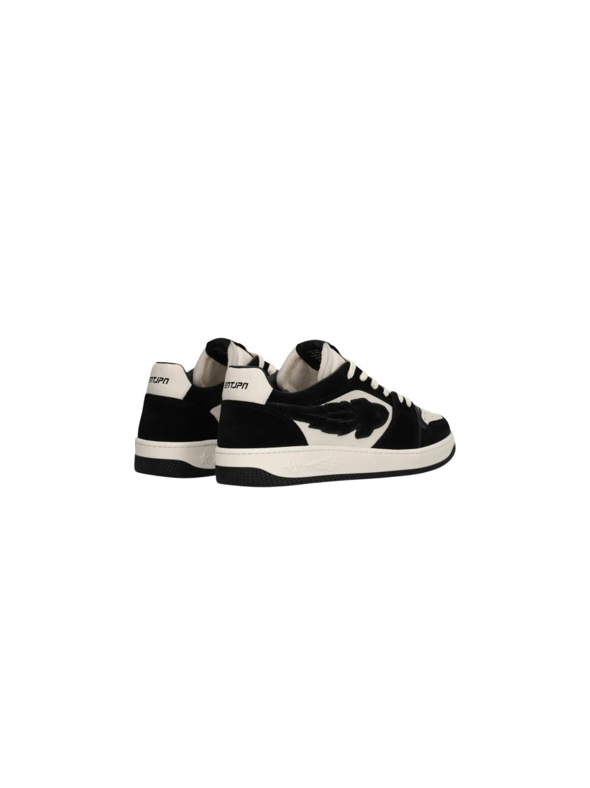Enterprise Japan Egg Rocket 1 Calfskin Suede Low-Top Sneakers