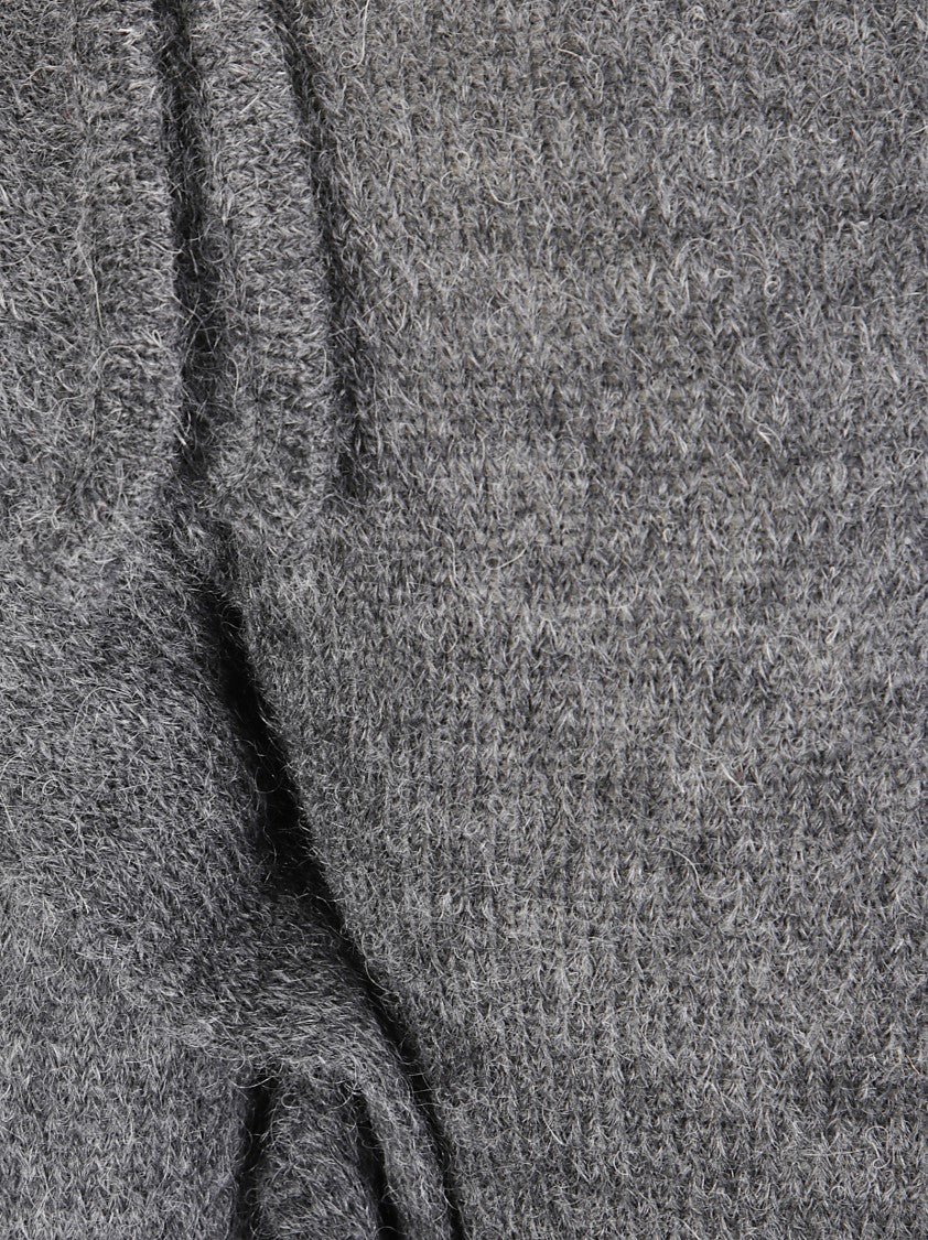 Niccolò Pasqualetti Relaxed Fit Knit Sweater With Classic Round Neckline