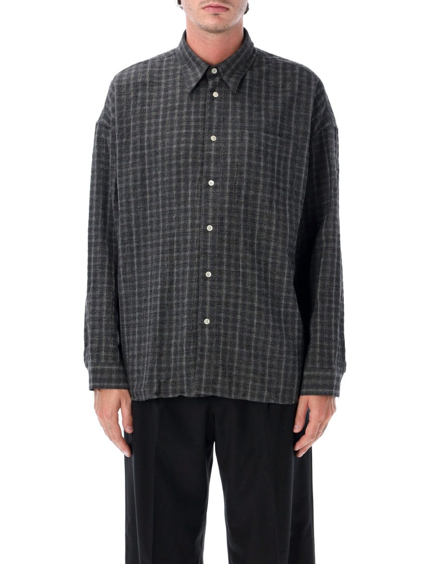 Sunflower Stable Checkered Cotton-Blend Casual Shirt