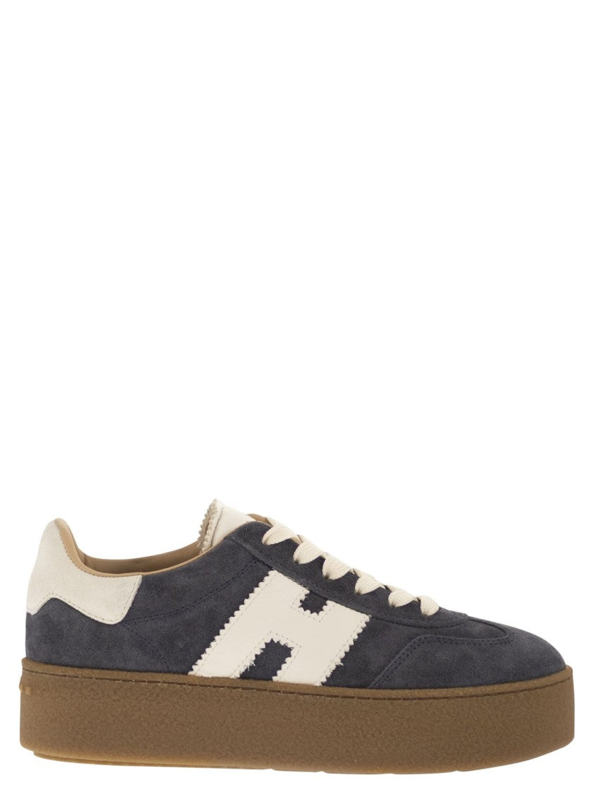 Hogan Cool - Suede Trainers With Thick Soles