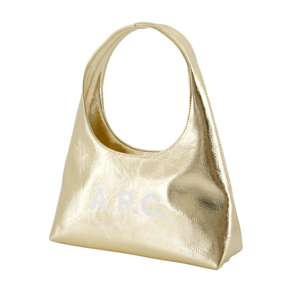 A.P.C. Baby Ninon Shoulder Bag - Synthetic - Gold