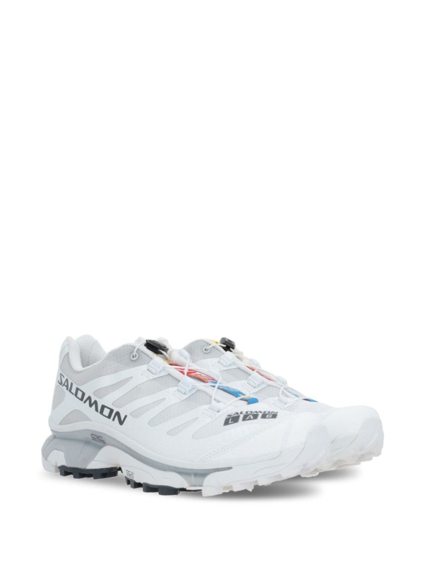 Salomon White And Grey Xt4 Sneakers