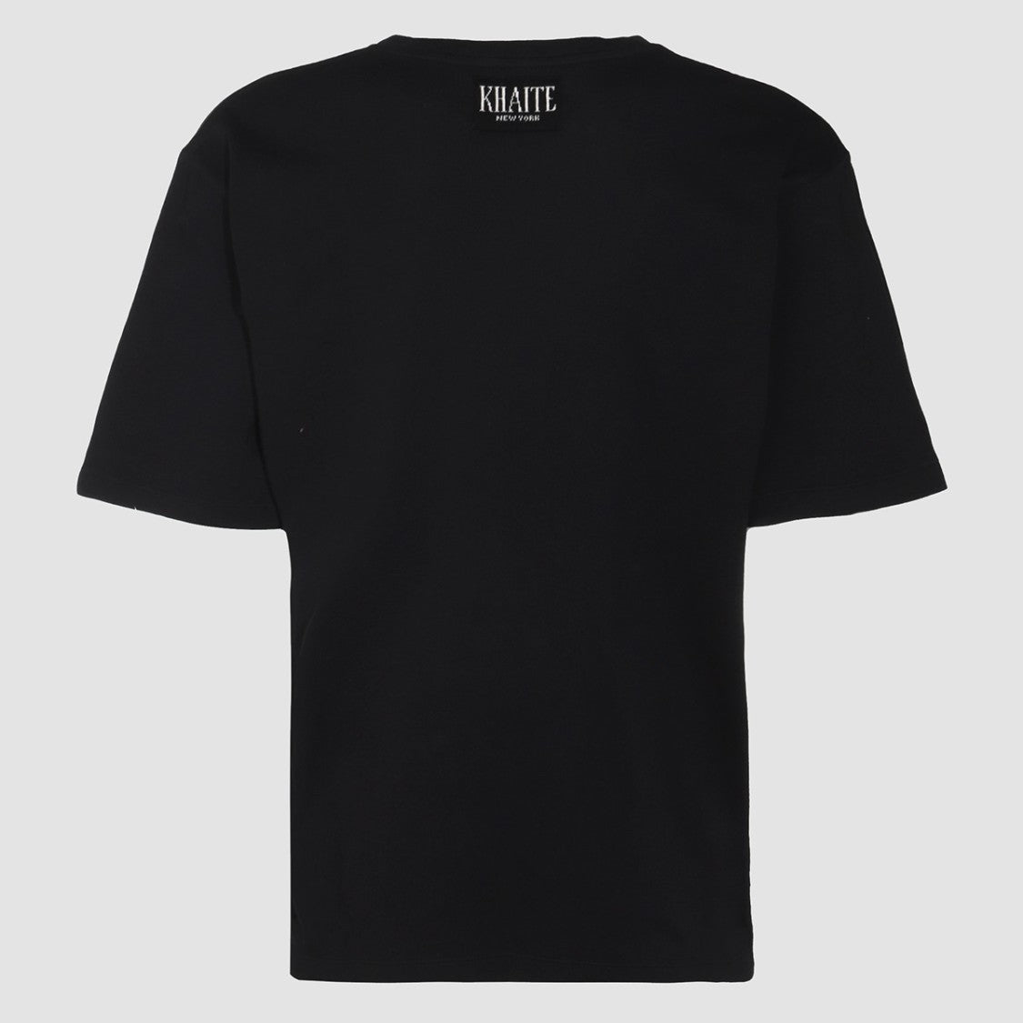 Khaite Black Cotton T-Shirt