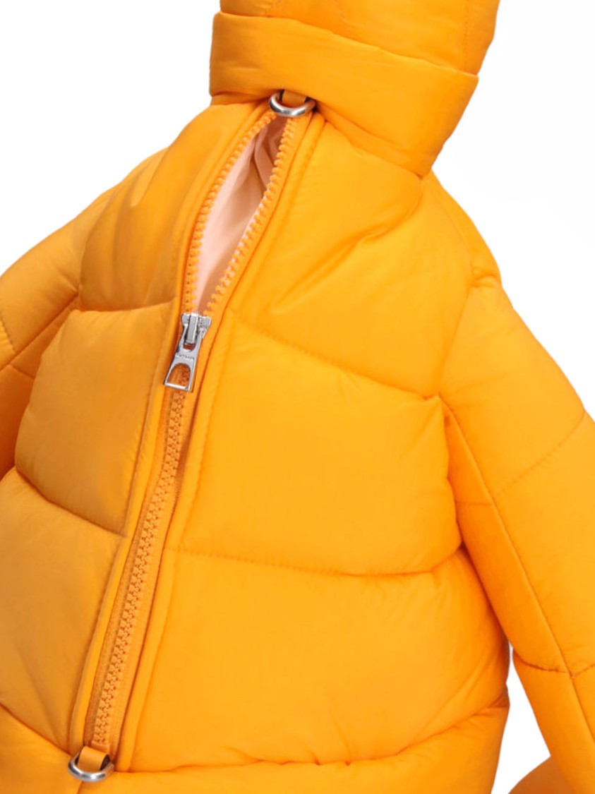 Moncler Yellow Monduck Padded Fabric Bag