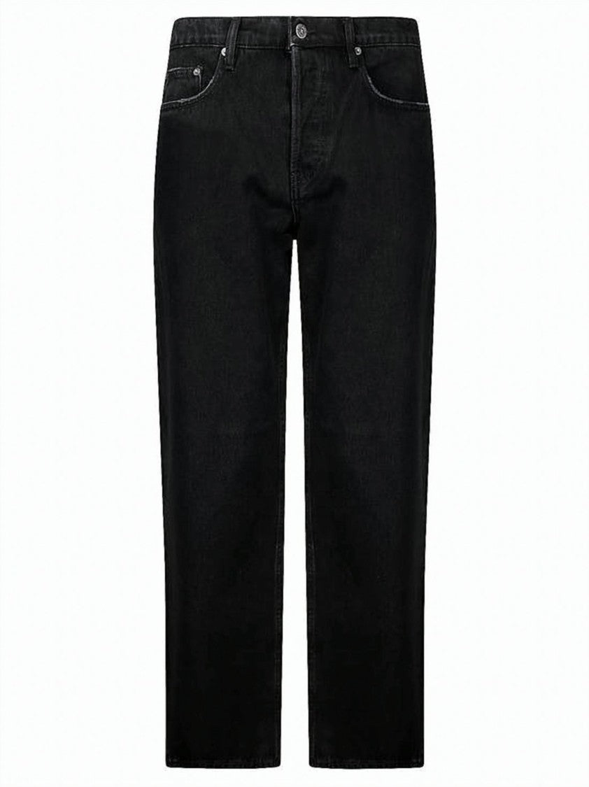 Golden Goose Straight-Leg Black Denim Pants