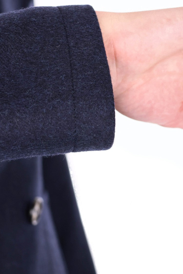 Sealup Loro Piana Wool Double-Breasted Peacoat