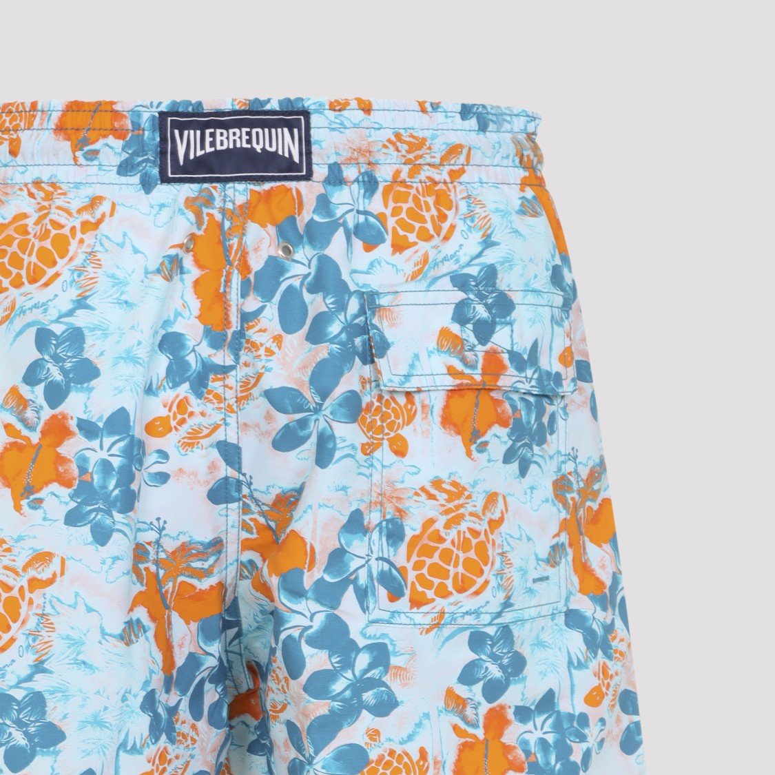 Vilebrequin Floral-Print Swim Shorts With Eco-Friendly Fabric