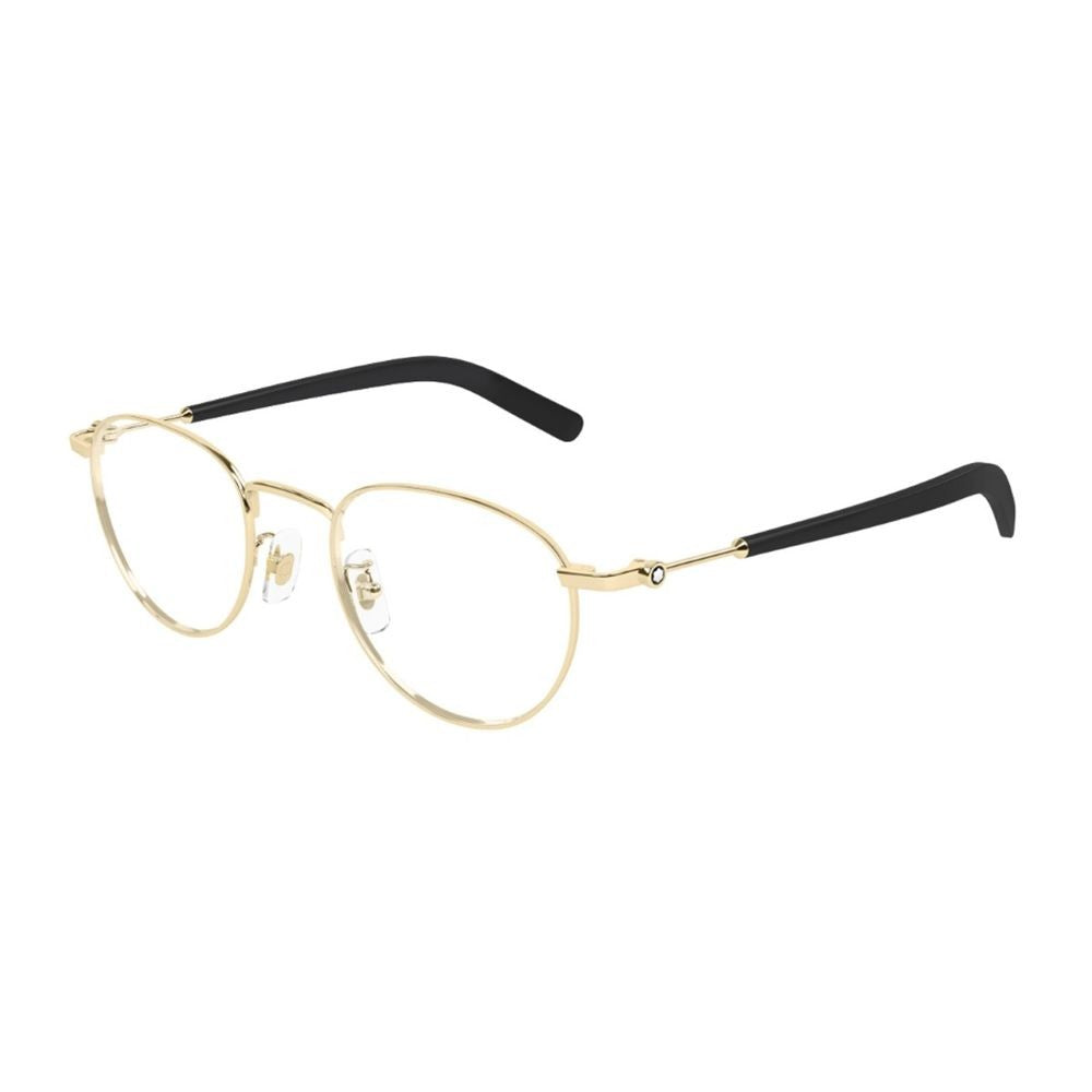 Montblanc Mb0423o Linea Snowcap Phantos-Shaped Gold-Tone Metal Sunglasses