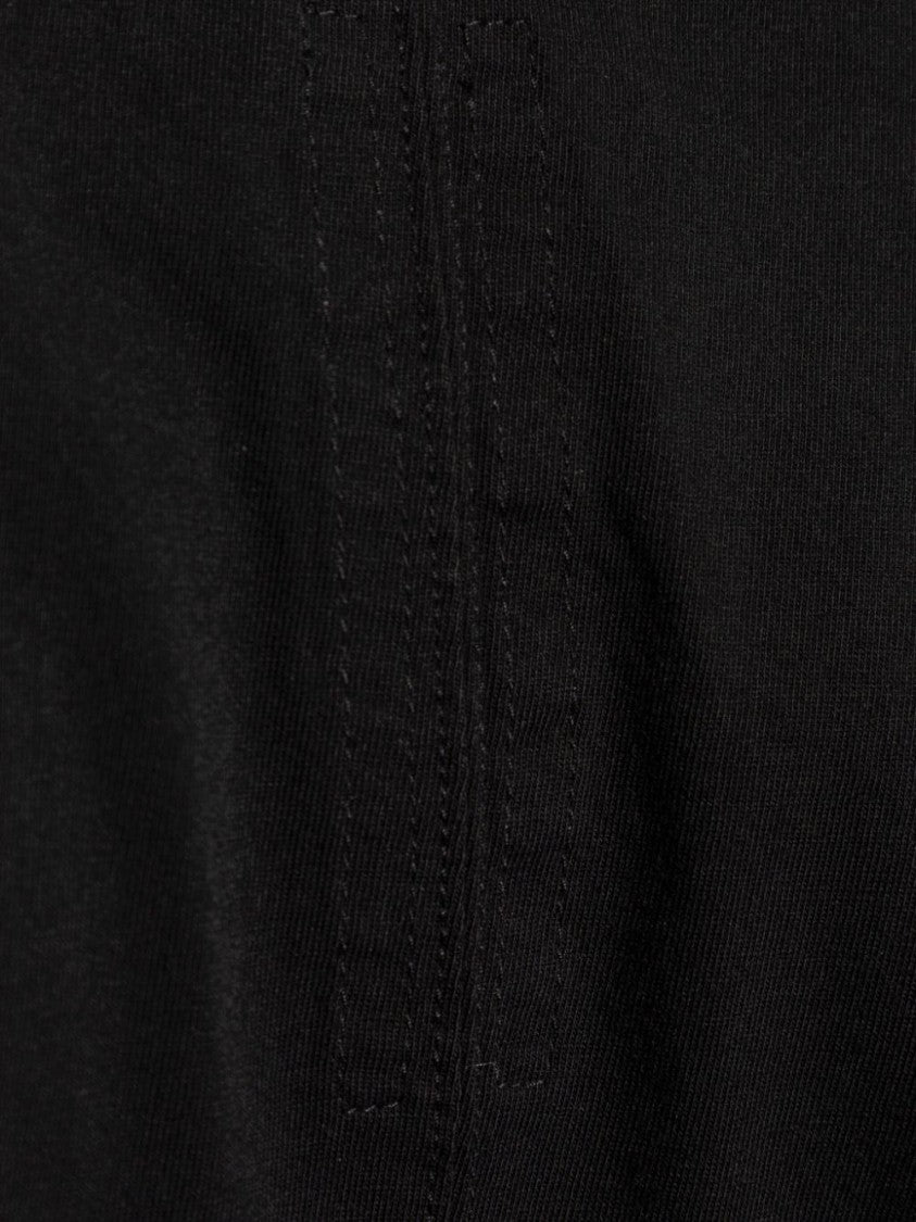 Rick Owens Black Crew Neck T-Shirt With Short Sleeves