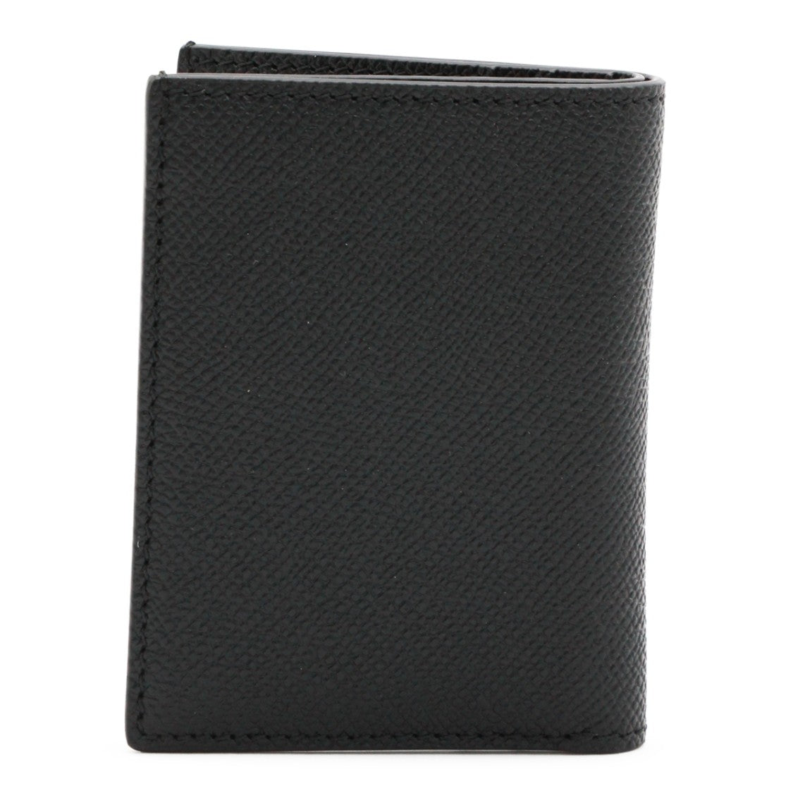 Tom Ford Textured Black Leather Vertical Card Holder