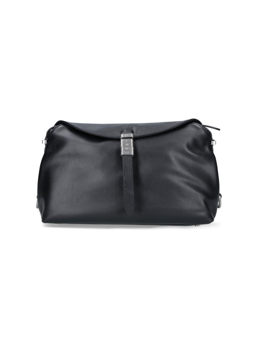 Pinko Saddle Baguette Shoulder Bag – Black