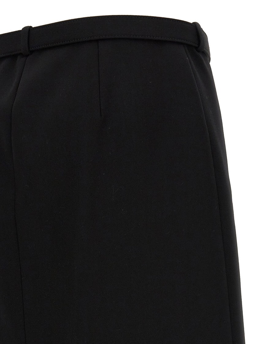 Gucci Wool Skirt With Removable Belt