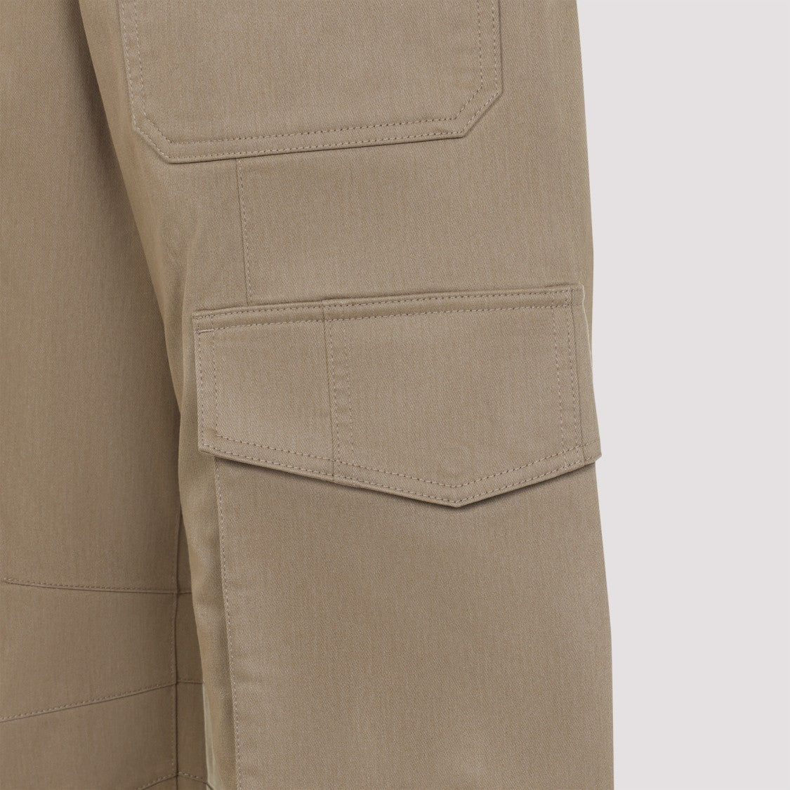 Golden Goose Beige Cotton Cargo Pants