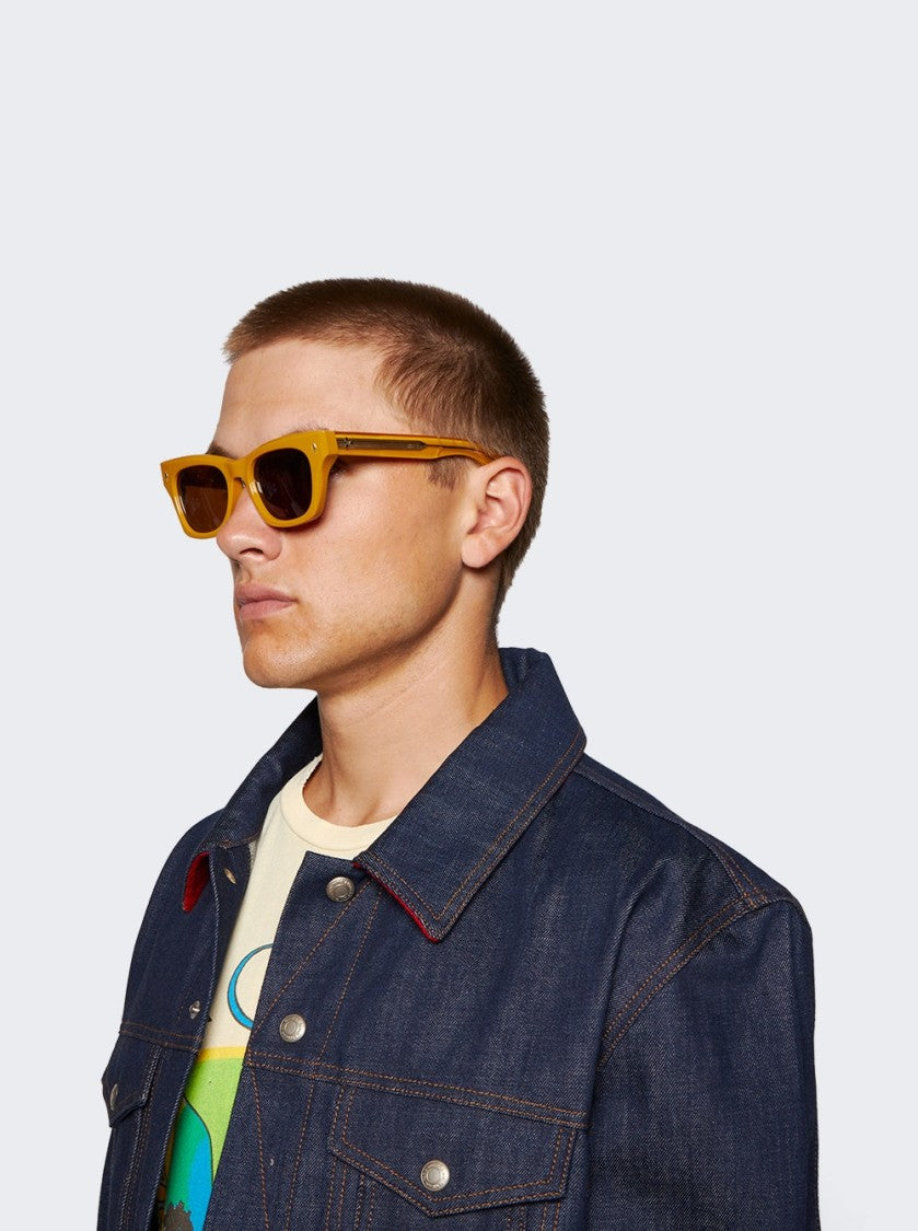 Jacques Marie Mage Dealan Sunglasses Suntan