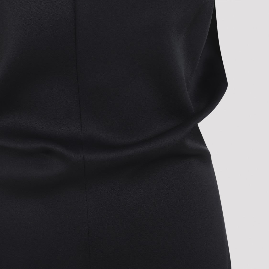 Khaite Black Acetate Toma Dress