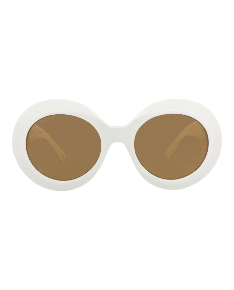 Gucci Round-Frame Recycled Acetate Sunglasses