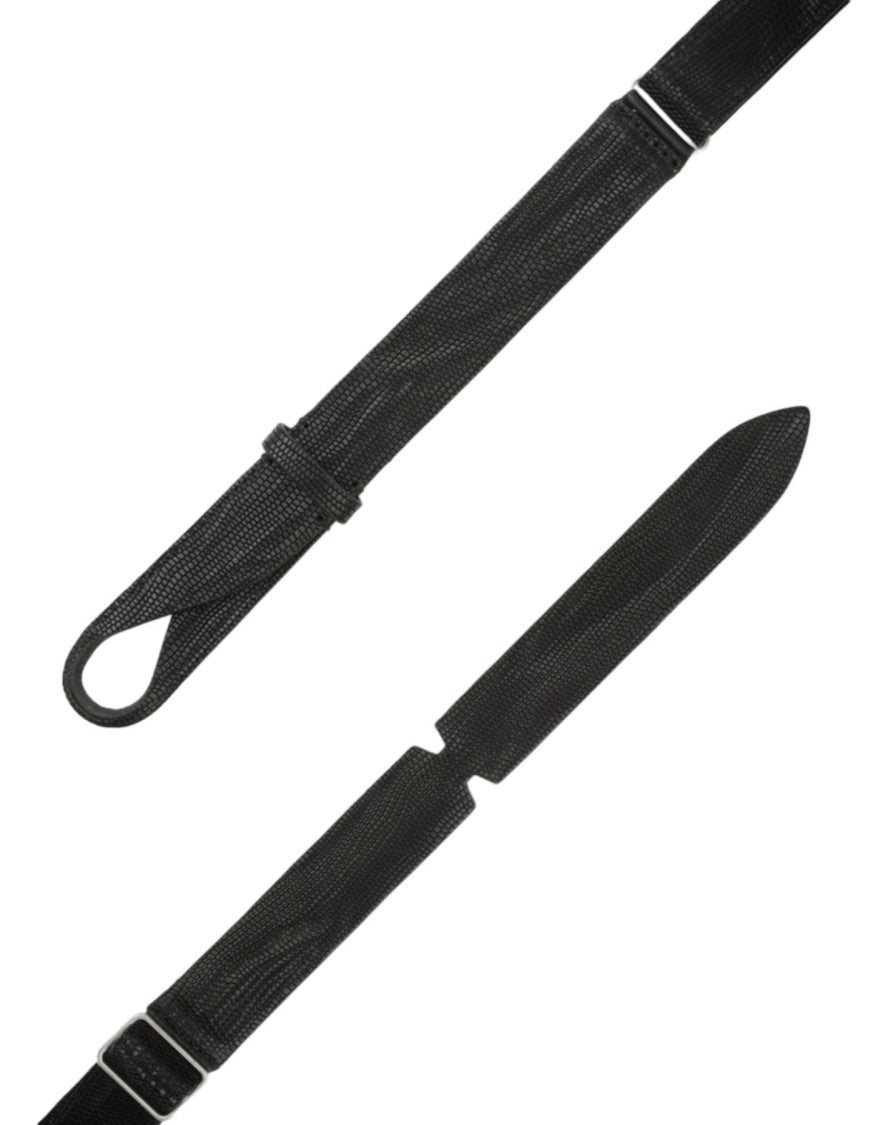 Orciani Matte Finish Adjustable Raw Calf Leather Belt