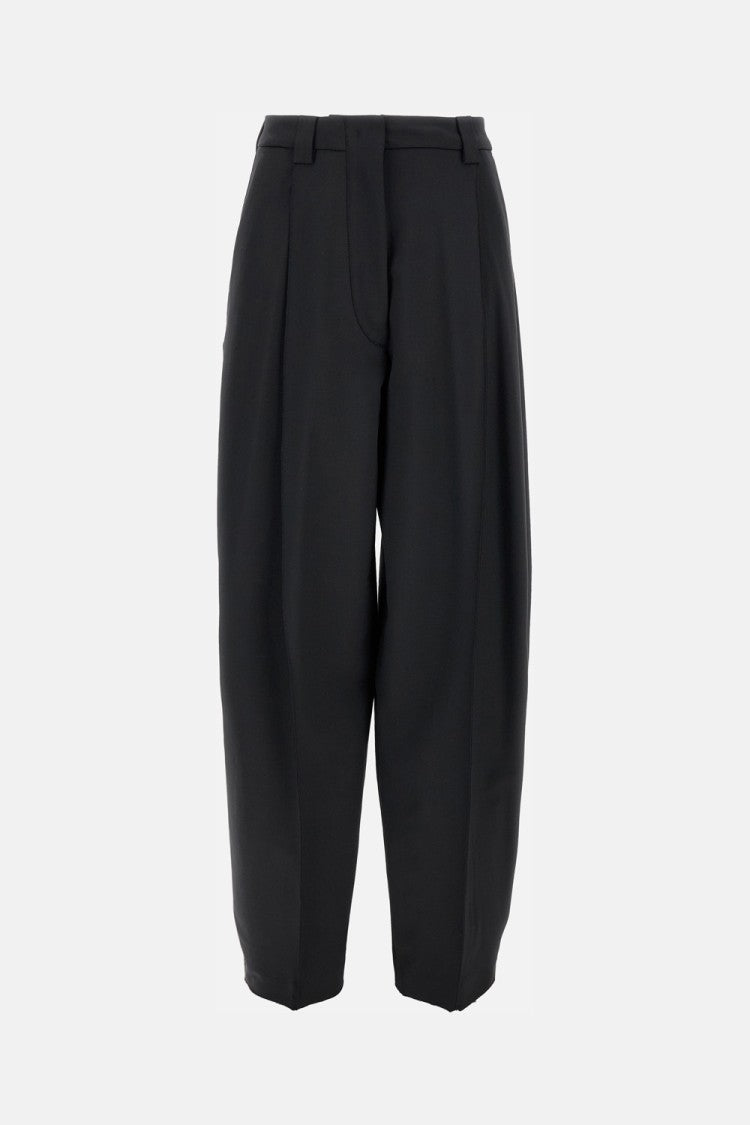 The Latest "Cara" Wool Blend Trousers