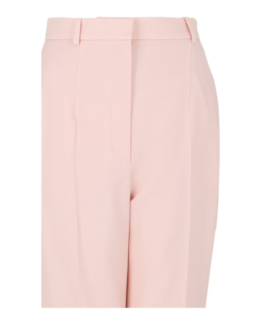 Alexander Mcqueen High Waisted Wool Trousers