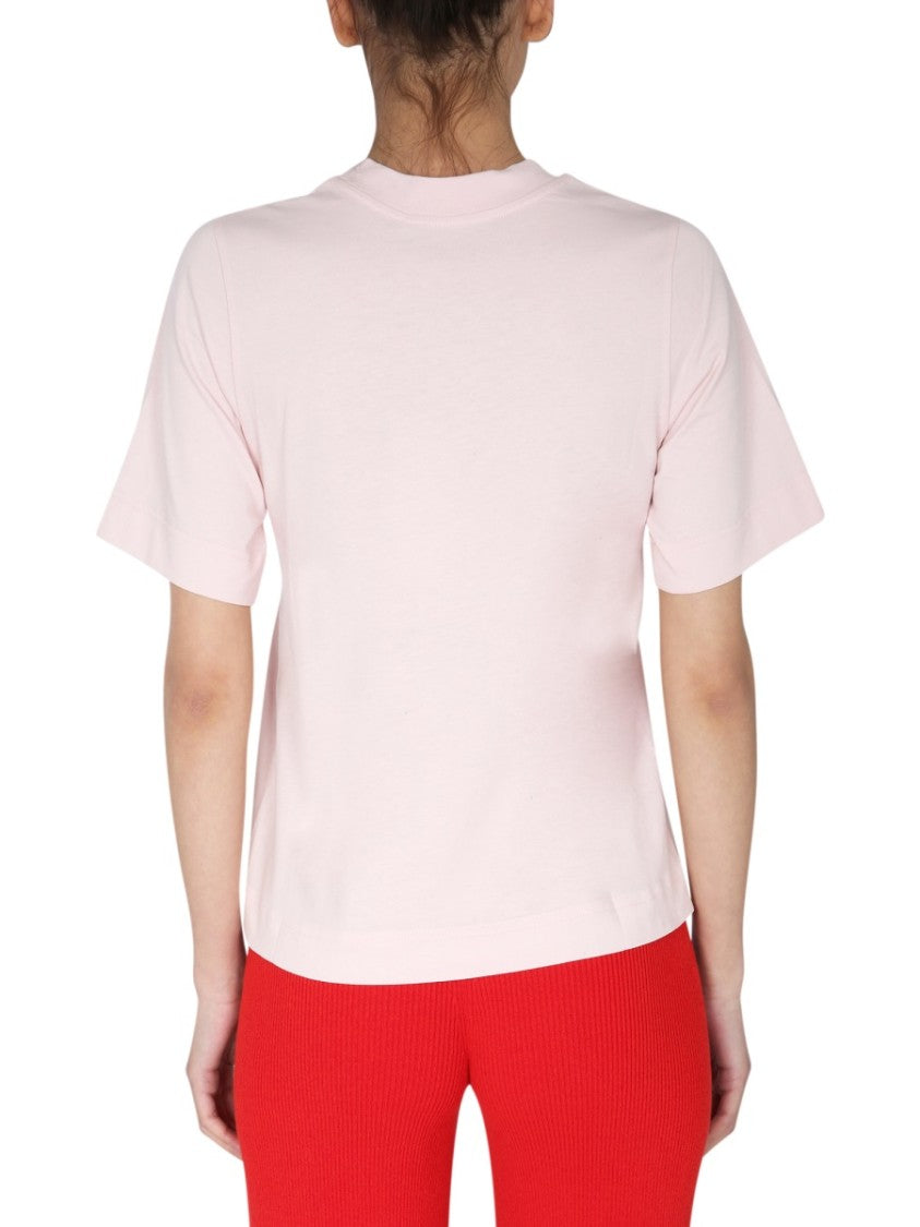 Stella Mccartney Soft Pink Crew Neck T-Shirt