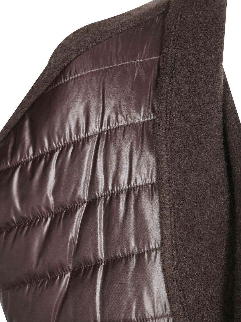 Herno Quilted Shawl Collar Cape