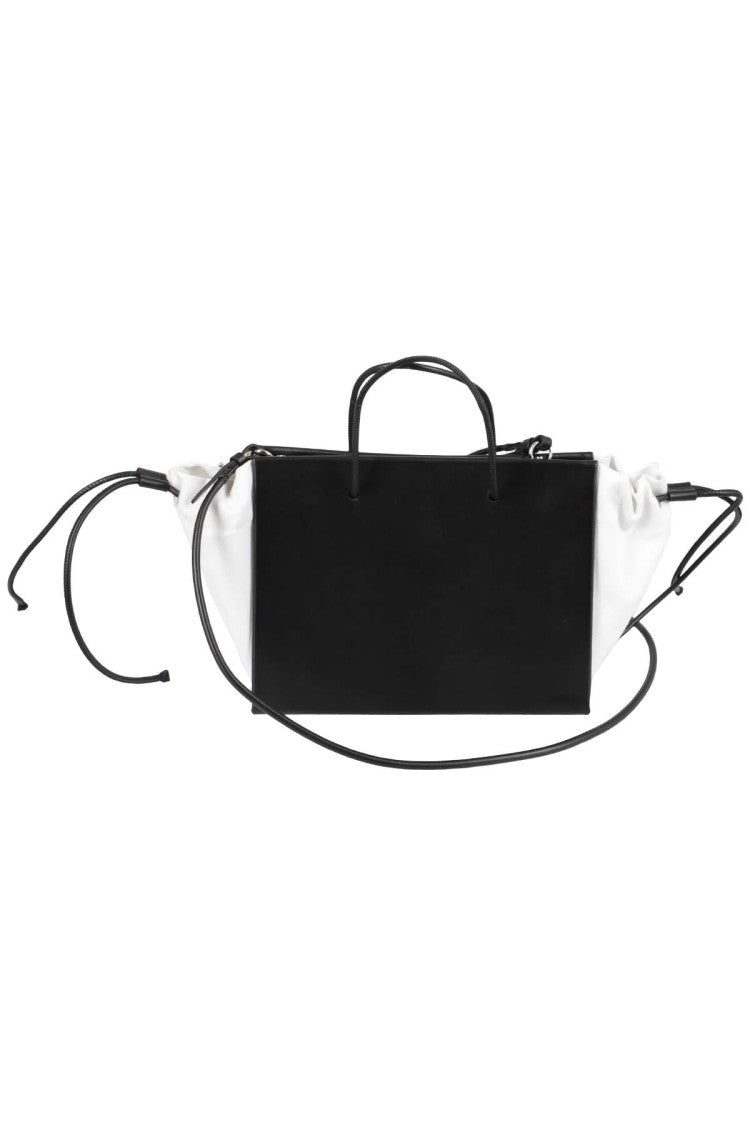 Medea Mini Rectangular Black Leather Cydonia Bag