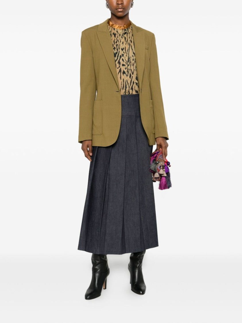 Forte Forte Structured Brown Tailored Jacket