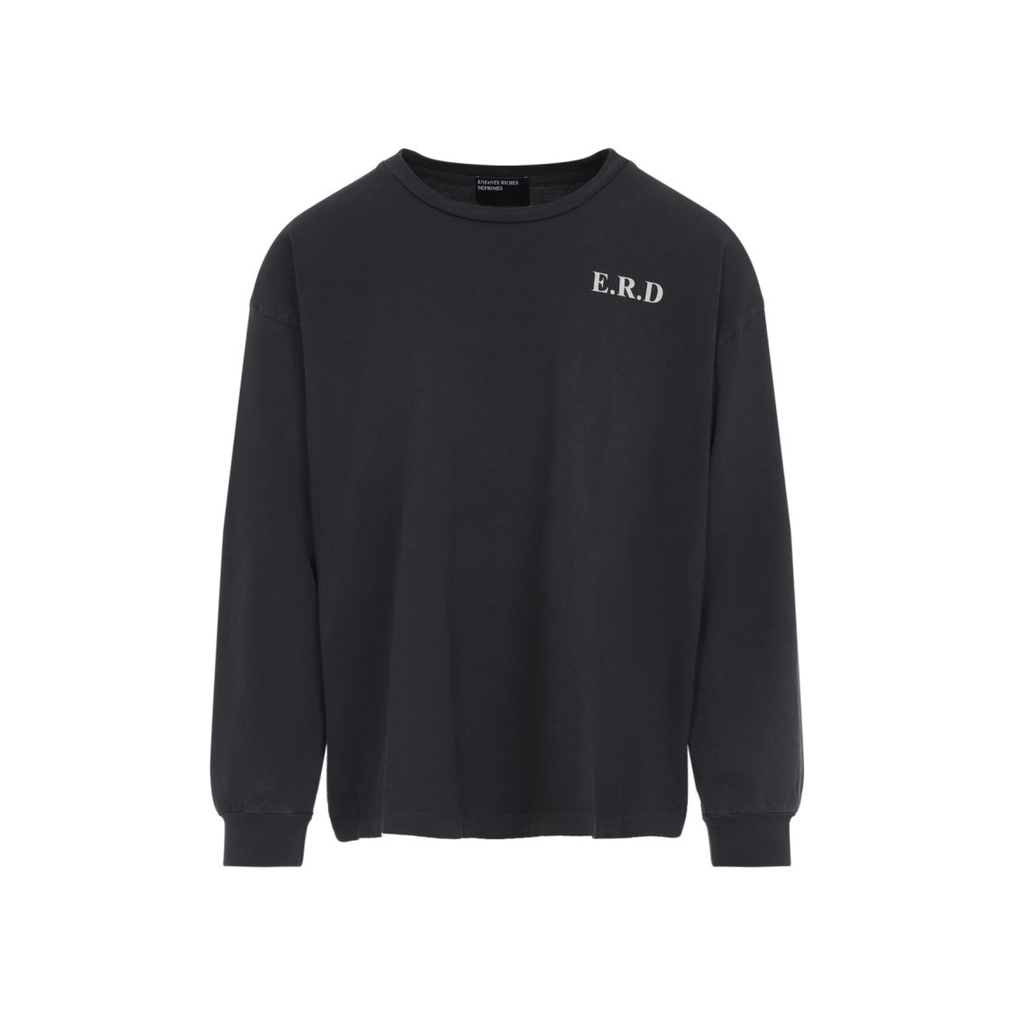 Enfants Riches Déprimés Take The Cure Ls Black Cotton T-Shirt