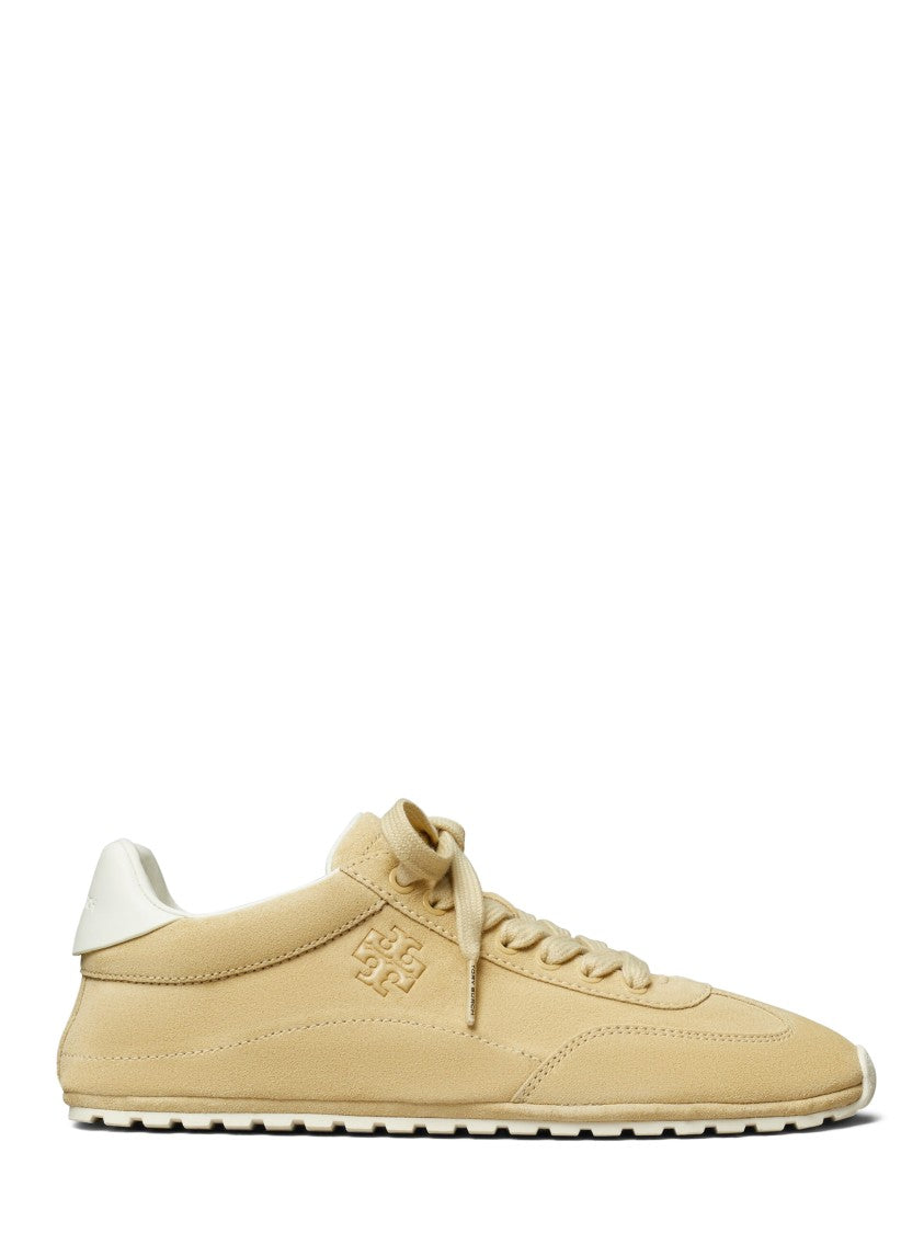 Tory Burch Bovine Suede And Leather Travel Sneakers
