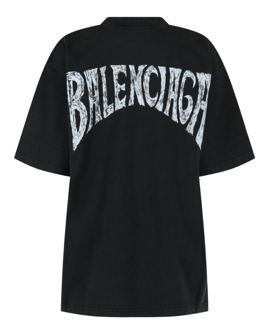 Balenciaga Medium Fit Paris Tropical T-Shirt