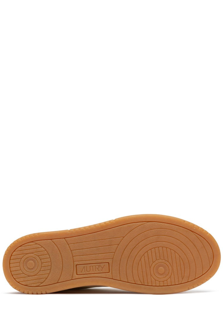 Autry White Medalist Leather Sneakers