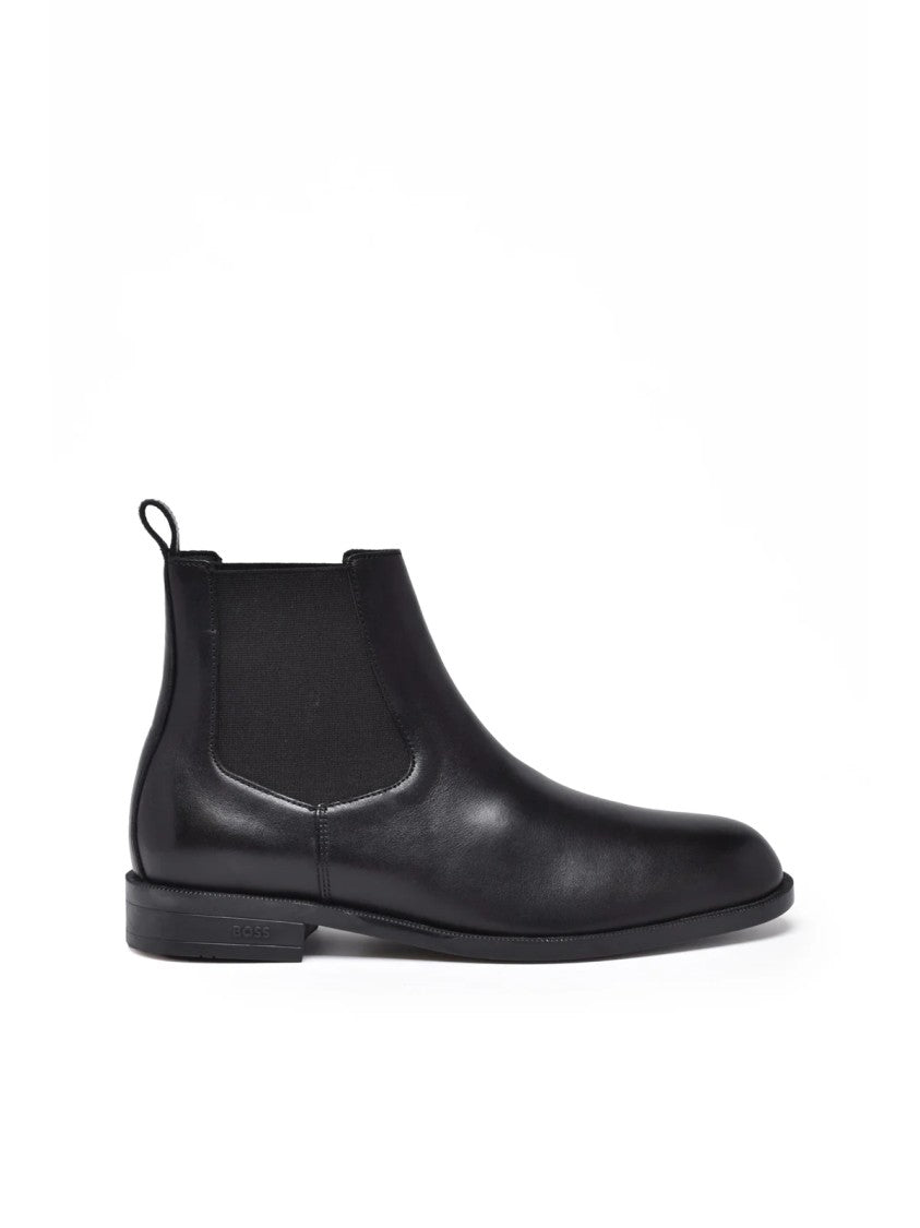 Boss Black Leather Chelsea Boots