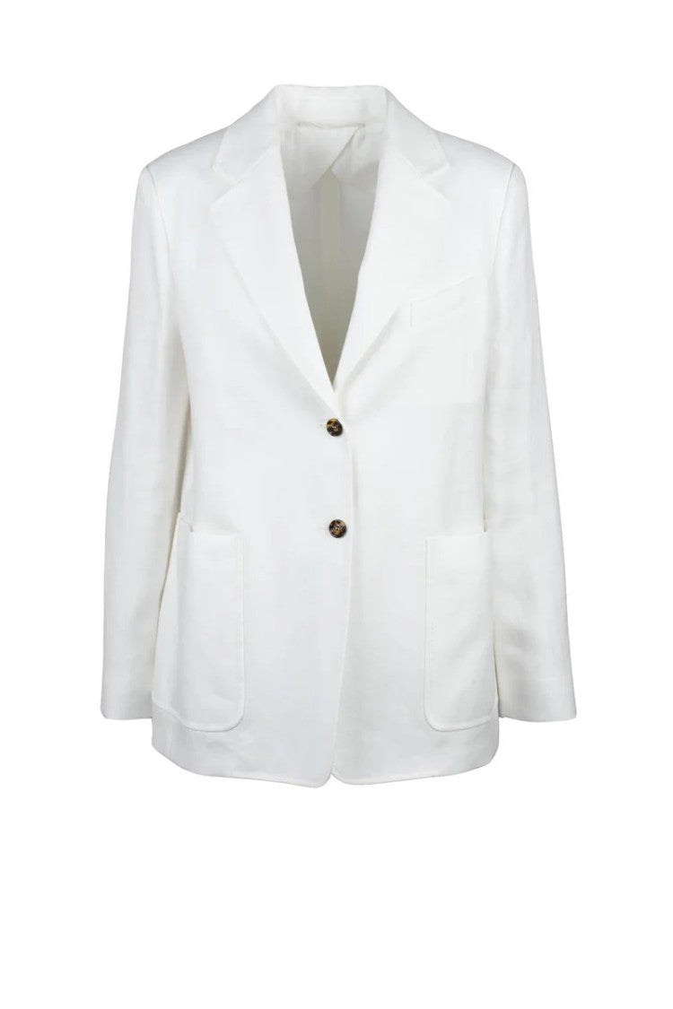 Max Mara Linen Jacket - White